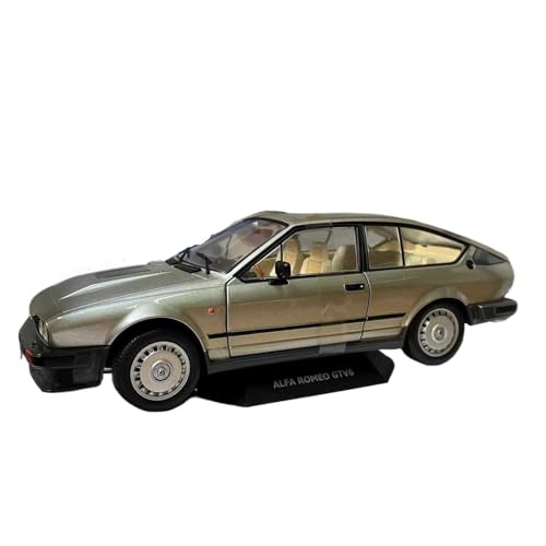 Mini Auto Spielzeug 1/18 Für Alfa Romeo GTV 6 Limousine Auto Legierung Modell Hobbyist Sammlung Display Überraschung Spielzeug Wohnkultur von CYQOCD