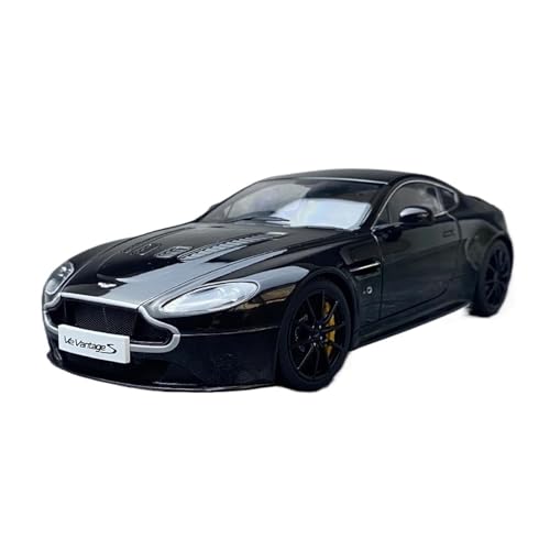 Mini Auto Spielzeug 1/18 Für Aston Martin V12 Vantage S 2015-2018 Sportwagenmodell Statische Anzeige Festliche Sammlung Wohnkultur(Black) von CYQOCD