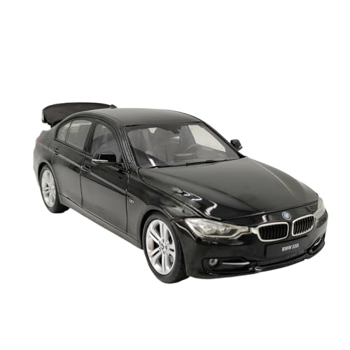 Mini Auto Spielzeug 1/18 Für BMW 3er 335i Schwarzes Druckguss-Spielzeugautomodell Aus Legierung Volltürdesign Metallkunstdekoration Wohnkultur von CYQOCD
