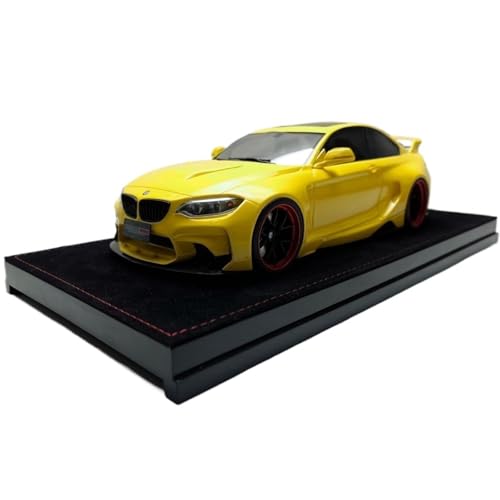 Mini Auto Spielzeug 1/18 Für BMW M235i Darwin Pro Simulation Harz Auto Modell Szene Simulation Spielzeug Dekorative Wohnkultur von CYQOCD