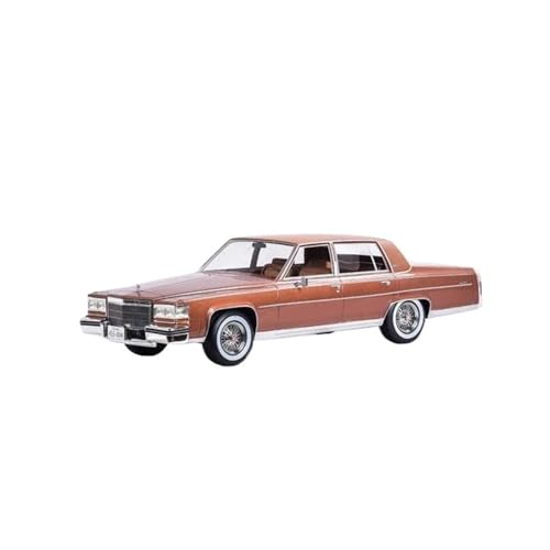 Mini Auto Spielzeug 1/18 Für Cadillac Fleetwood Brougham Zweitürige Vintage-Harz-Automodell-Heimornamente Wohnkultur von CYQOCD