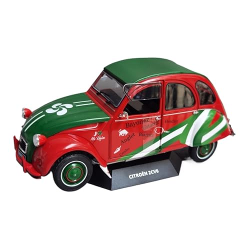 Mini Auto Spielzeug 1/18 Für Citroen 2Cv6 1982 Automodell Legierung Zu Öffnende Linke Und Rechte Türen Fahrzeuge Wohnkultur Wohnkultur von CYQOCD