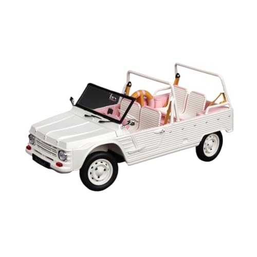 Mini Auto Spielzeug 1/18 Für Citroen Eden Sorbet Hotel 2023 Legierung Auto Modell Rosa Innen Vintage Auto Wohnkultur von CYQOCD