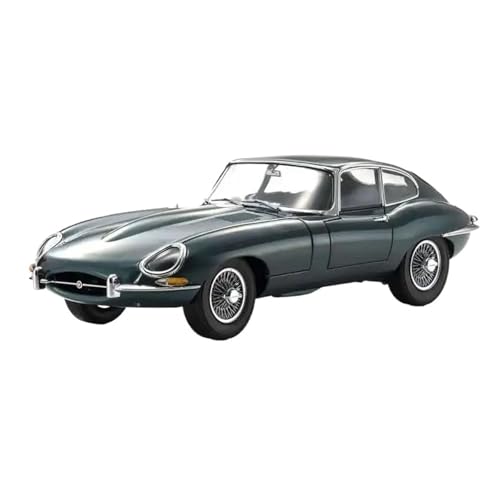 Mini Auto Spielzeug 1/18 Für Jaguar E-Type Coupé Legierung Druckguss Simulation Sport Auto Modell Hobby Mode Ornamente Wohnkultur(Green) von CYQOCD