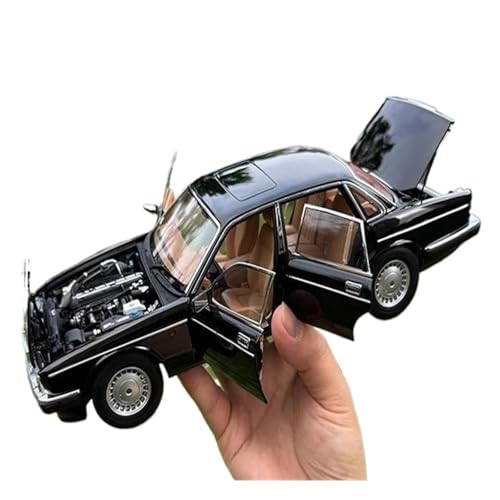 Mini Auto Spielzeug 1/18 Für Jaguar XJ6 Daimler XJ40 Automodell Legierung Statische Fahrzeuge Sammlerdisplay Schwarz Wohnkultur Mini Auto Spielzeug 1/18 Für Jaguar XJ6 Daimler XJ40 Automodell Legierung Statische Fahrzeuge Sammlerdisplay Schwarz Wohnkultur von CYQOCD