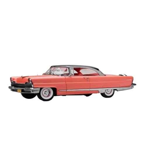 Mini Auto Spielzeug 1/18 Für Lincoln 1956 Hard Top Legierung Automodell Erwachsene Spielzeug Sammlerstücke Souvenir Statische Ornamente Wohnkultur(Red) von CYQOCD