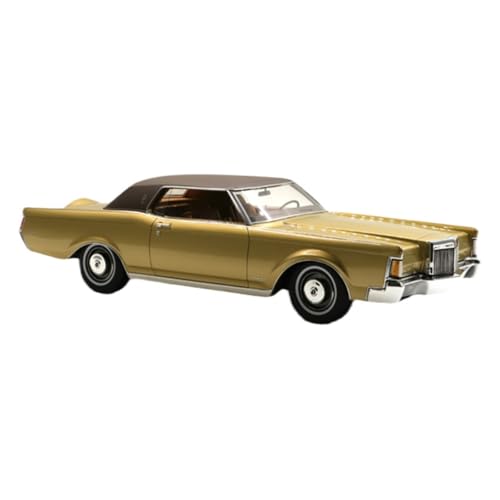Mini Auto Spielzeug 1/18 Für Lincoln Continental MK3 Serie Gold Klassische Auto Harz Auto Modell Vitrine Sammler Wohnkultur Mini Auto Spielzeug 1/18 Für Lincoln Continental MK3 Serie Gold Klassische Auto Harz Auto Modell Vitrine Sammler Wohnkultur von CYQOCD