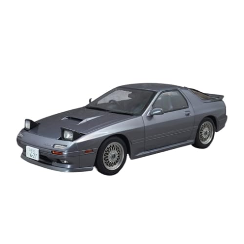 Mini Auto Spielzeug 1/18 Für Mazda RX7 FC3S Unlimited Edition Legierung Grau Simulation Design Auto Modell Seltene Fahrzeug Ornament Wohnkultur von CYQOCD
