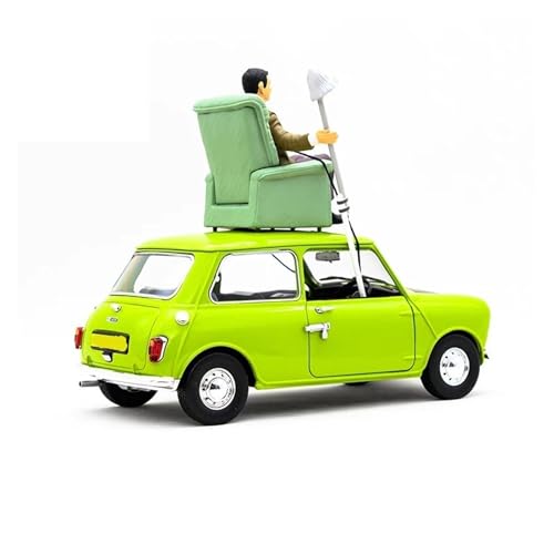 Mini Auto Spielzeug 1/18 Für Mini Cooper Legierung Automodell Süße Figur Mit Puppe Sammler Lieblingsdekoration Wohnkultur von CYQOCD