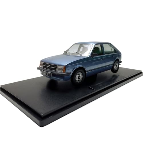 Mini Auto Spielzeug 1/18 Für Opel Kadett Polizeiauto Legierung Auto Simulation Modell Metall Spielzeugfahrzeug An Freunde Wohnkultur(Blue) von CYQOCD
