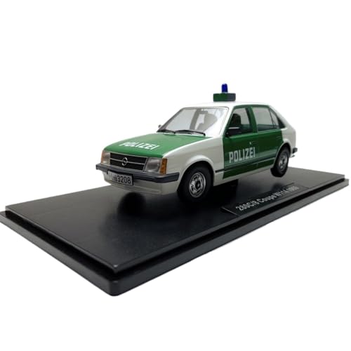 Mini Auto Spielzeug 1/18 Für Opel Kadett Polizeiauto Legierung Auto Simulation Modell Metall Spielzeugfahrzeug An Freunde Wohnkultur(Green) von CYQOCD