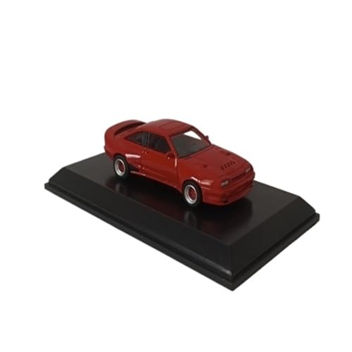 Mini Auto Spielzeug 1/18 Für Opel Manta B Mattig Rot Harz Automodell Kleinfahrzeug Realistische Details Ausstellungsstück Wohnkultur von CYQOCD