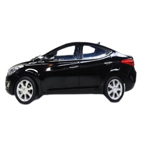 Mini Auto Spielzeug 1/18 Für Peking Hyundai Langdong Elantra Festa Legierung Auto Modell Ornamente Weihnachten Dekoration Wohnkultur(Black) von CYQOCD