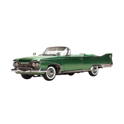 Mini Auto Spielzeug 1/18 Für Plymouth 1960 Cabrio Realistische Legierung Modell Sammeln Vintage Ornamente Wohnkultur(Green) von CYQOCD