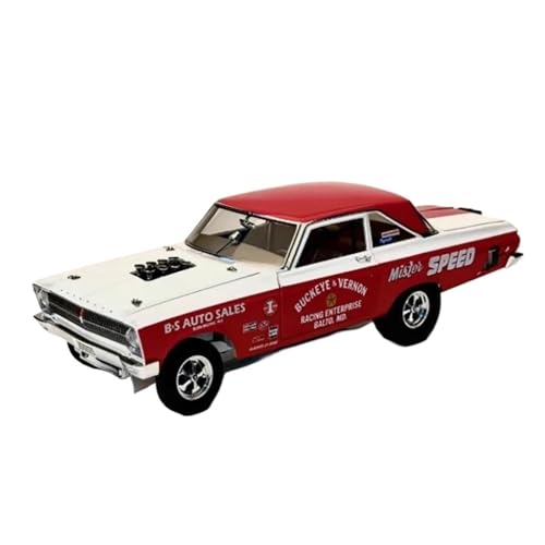 Mini Auto Spielzeug 1/18 Für Plymouth AWB Mister Speed ​​1965 Metall Spielzeug Auto Modell Sammlerstücke Display Modell Wohnkultur von CYQOCD