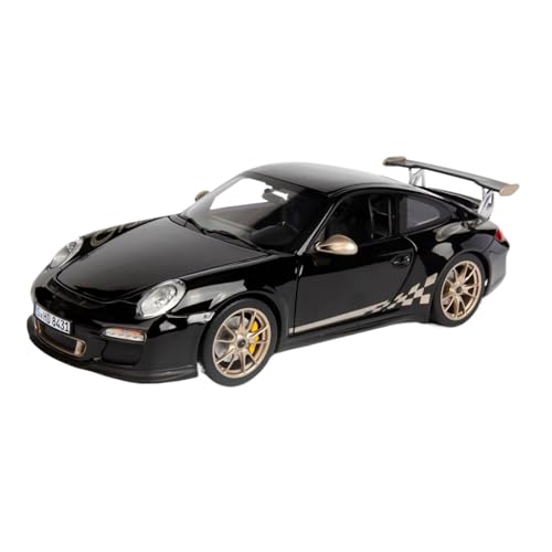 Mini Auto Spielzeug 1/18 Für Porsche 911 GT3 RS 2009 Schwarz Legierung Modell Metall Fahrzeug Mode Supercar Ornamente Wohnkultur von CYQOCD