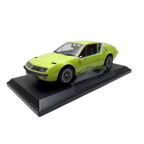 Mini Auto Spielzeug 1/18 Für Renault Alpine A310 1600vf Legierung Dekoration Auto Modell Druckguss Metall Spielzeug Fahrzeug Display Wohnkultur(Green) von CYQOCD