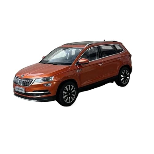 Mini Auto Spielzeug 1/18 Für Skoda Legierung Druckguss Metall Spielzeug Auto Modus Fahrzeug Enthusiasten Sammlung Klassische Stile Wohnkultur(Orange) von CYQOCD