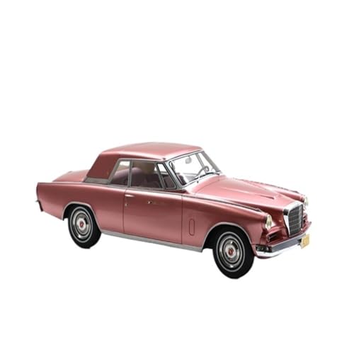 Mini Auto Spielzeug 1/18 Für Studebaker Gran Turismo Hawk 1963 Rosa Harz Retro Vintage Auto Modell Seltene Fahrzeug Wohnkultur von CYQOCD