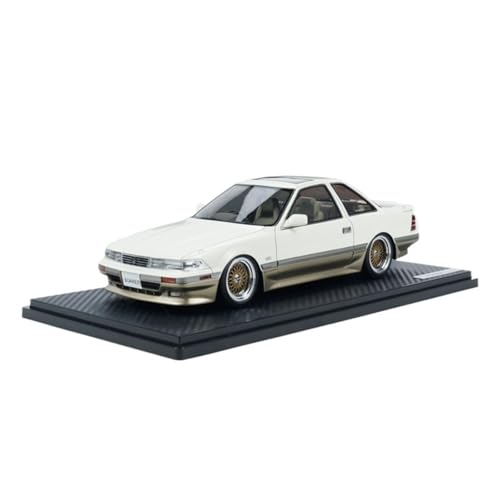 Mini Auto Spielzeug 1/18 Für Toyota Soarer (Z20) 3.0Gt-Limited Weiß/Gold Metall Auto Modell Legierung Innen Dekoration Spielzeug Wohnkultur von CYQOCD