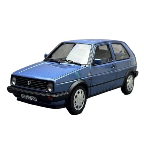 Mini Auto Spielzeug 1/18 Für VW Golf 10 Millionen 1988 Oldtimer-Modell Aus Metall Statische Sammlung Dekoration Wohnkultur von CYQOCD