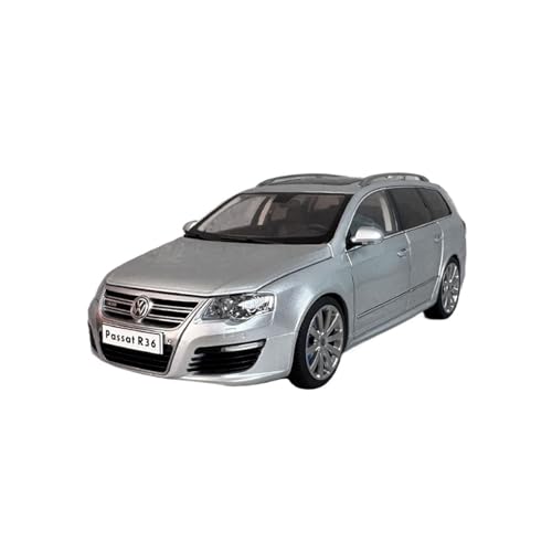 Mini Auto Spielzeug 1/18 Für Volkswagen Passat Estate R36 Klassische Crock Edition Legierung Limousine Auto Modell Klassische Dekoration Wohnkultur(Silver) von CYQOCD