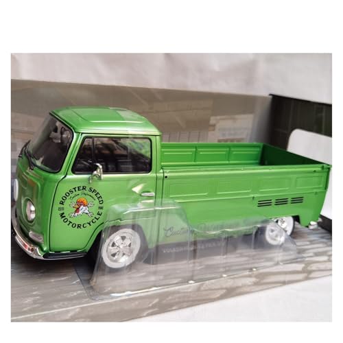 Mini Auto Spielzeug 1/18 Für Volkswagen T2 1968 Pickup Truck Modell Legierung Offene Linke Und Rechte Türen Modelle Wohnkultur Wohnkultur von CYQOCD