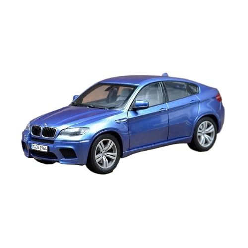 Mini Auto Spielzeug 1/18 Für X6M SUV Simulation Blau Klassische Fahrzeug Legierung Mini Auto Modell Jahrestag Dekoration Wohnkultur von CYQOCD