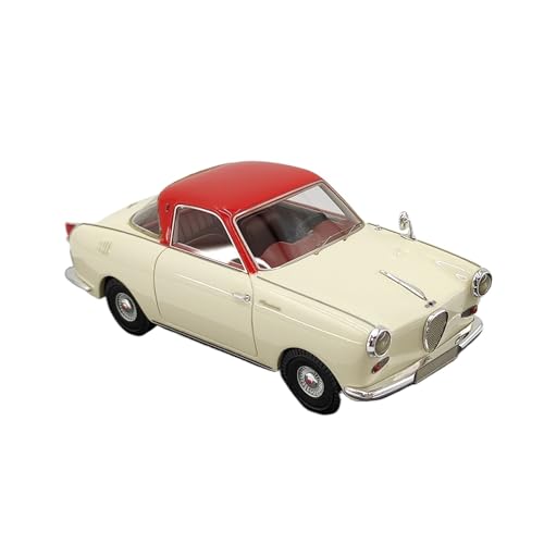 Mini Auto Spielzeug 1/32 Für Goggomobil Coupe Weißes Harzautomodell Mit Roter Oberseite Retro-Oldtimer-Dekoration Wohnkultur Mini Auto Spielzeug 1/32 Für Goggomobil Coupe Weißes Harzautomodell Mit Roter Oberseite Retro-Oldtimer-Dekoration Wohnkultur von CYQOCD