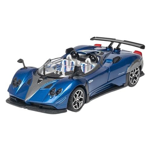 Mini Auto Spielzeug 1/32 Für Paganizonta HP Alloy Druckguss-Automobilmodell/Cabrio-Sportwagen-Simulationsmodell Wohnkultur(Blue) von CYQOCD