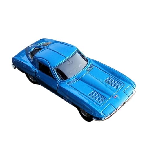 Mini Auto Spielzeug 1/36 Für Dodge Ford Chevrolet Pickup Polizeiauto Pull Back Modell Metall Multicolor Spielzeugautos Überraschung Wohnkultur(Chevrolet Blue) von CYQOCD