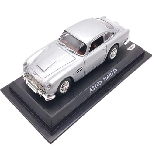 Mini Auto Spielzeug 1/43 Für AstonMartin DB5 Silber Mini Scale Vehicle Alloy Ornament Automodell Überraschung Für Freund Wohnkultur von CYQOCD