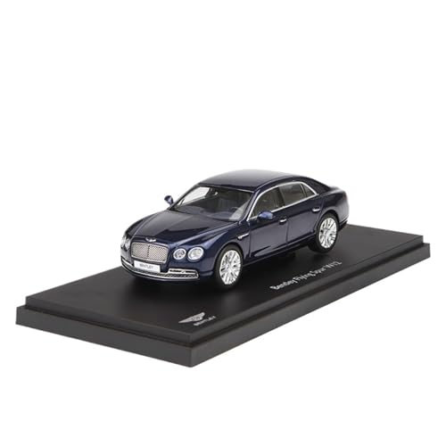 Mini Auto Spielzeug 1/43 Für Bentley Flying Spur Blue Edition Legierung Simulation Auto Modell Miniatur Spielzeug Kann Nicht Öffnen Tür Wohnkultur von CYQOCD