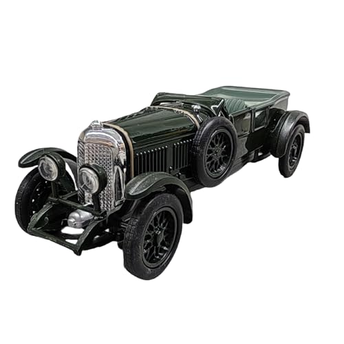 Mini Auto Spielzeug 1/43 Für Bentley Speed ​​Six 1929 Oldtimer-Legierungsmodell Grün Retro Dekorative Familienspielzeug Ornamente Wohnkultur von CYQOCD