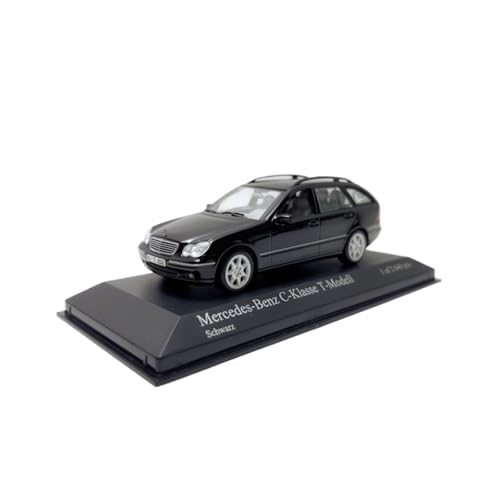 Mini Auto Spielzeug 1/43 Für C-KLASSE Reiseauto Legierungsmaßstab Automodell Druckguss Schwarz Raum Dekoration Souvenir Wohnkultur von CYQOCD