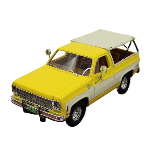 Mini Auto Spielzeug 1/43 Für Chevrolet Blazer K5 Open Top Kleine Harz Auto Modell Gelb Home Innen Dekoration Wohnkultur Mini Auto Spielzeug 1/43 Für Chevrolet Blazer K5 Open Top Kleine Harz Auto Modell Gelb Home Innen Dekoration Wohnkultur von CYQOCD