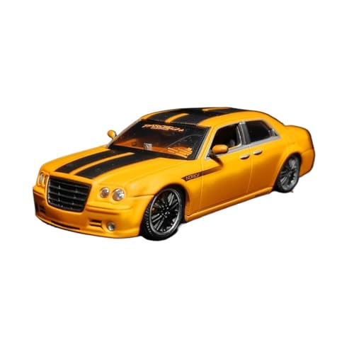 Mini Auto Spielzeug 1/43 Für Chrysler 300C Modifizierte Version Alu-Auto Orangefarbene Klassische Lackierung Limousinen-Display Wohnkultur Mini Auto Spielzeug 1/43 Für Chrysler 300C Modifizierte Version Alu-Auto Orangefarbene Klassische Lackierung Limousinen-Display Wohnkultur von CYQOCD
