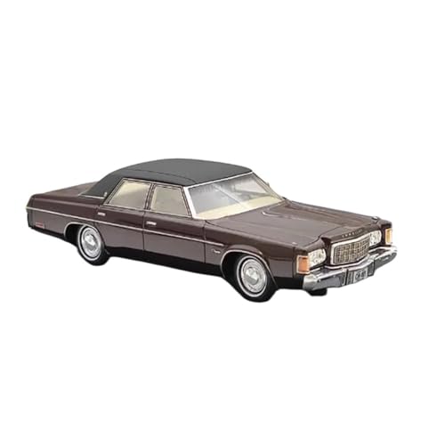Mini Auto Spielzeug 1/43 Für Chrysler Newport 1974 Simuliertes Harzautomodell Zweitüriges Hardtop Braune Retro-Ornamente Wohnkultur Mini Auto Spielzeug 1/43 Für Chrysler Newport 1974 Simuliertes Harzautomodell Zweitüriges Hardtop Braune Retro-Ornamente Wohnkultur von CYQOCD