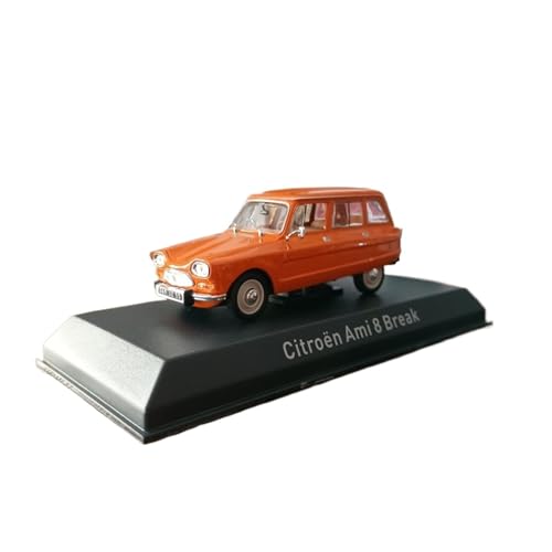 Mini Auto Spielzeug 1/43 Für Citroen Ami 8 Break 1976 Wagon Legierung Auto Modell Exklusive Sammler Dekoration Wohnkultur von CYQOCD