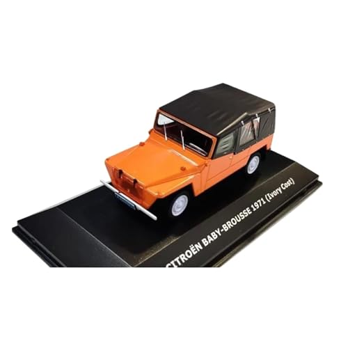 Mini Auto Spielzeug 1/43 Für Citroën Baby-Brousse 1971 Metalldruckgussfahrzeug Für Die Geburtstagsparty-Displaysammlung Wohnkultur von CYQOCD