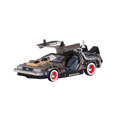 Mini Auto Spielzeug 1/43 Für DMC12 Legierung Druckguss Beschichtung 1-3 Generation Collector's Edition Auto Modell Skala Ornamente Wohnkultur(Brown) von CYQOCD