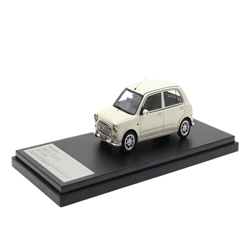 Mini Auto Spielzeug 1/43 Für Daihatsu Mira Gino S (2000) Vier Farben Erhältlich Druckguss Metall Spielzeugauto Sammlerstück Wohnkultur(White) von CYQOCD