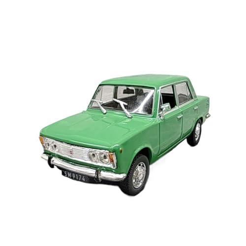 Mini Auto Spielzeug 1/43 Für FIAT 125P Klassische Limousine Legierung Auto Modell Grün Druckguss Display Eingang Dekoration Wohnkultur von CYQOCD