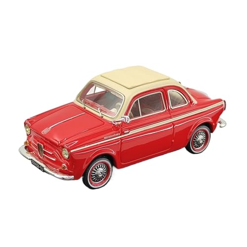 Mini Auto Spielzeug 1/43 Für FIAT Weinsberg 500 1960 Rot Harz Auto Modell Erwachsene Sammlung Fahrzeuge Raum Dekoration Wohnkultur Mini Auto Spielzeug 1/43 Für FIAT Weinsberg 500 1960 Rot Harz Auto Modell Erwachsene Sammlung Fahrzeuge Raum Dekoration Wohnkultur von CYQOCD