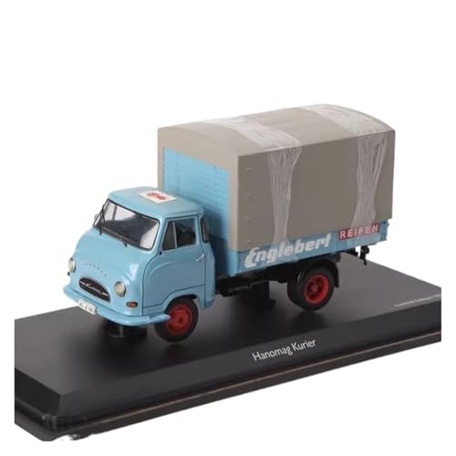 Mini Auto Spielzeug 1/43 Für Hanomag Kurier Legierung LKW Modell Skala Auto Modell Blau Van Fahrzeug Spezielle Dekoration Wohnkultur von CYQOCD