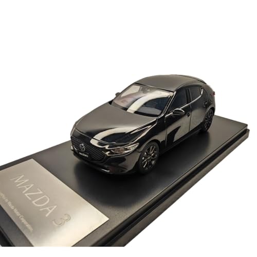 Mini Auto Spielzeug 1/43 Für Mazda3 2-türige Version 3 Farben Legierung Automodell Innendekoration Ornamente Spielzeug Wohnkultur(Black) von CYQOCD