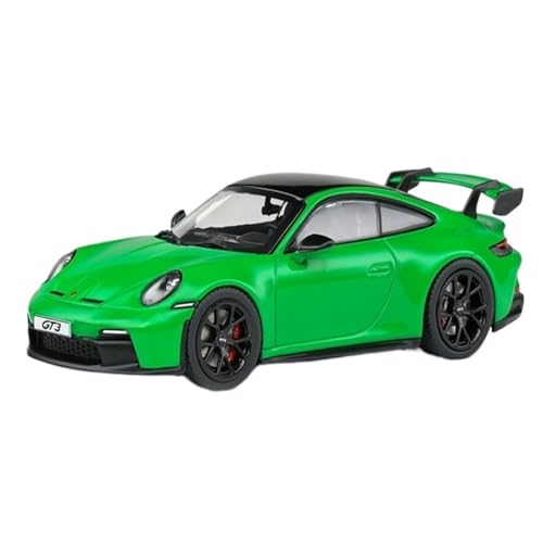 Mini Auto Spielzeug 1/43 Für Porsche 992 GT3 Carrera Turbo GTS Legierung Ornamente Maßstab Modell Mini Sammlung Spielzeug Wohnkultur(Green) von CYQOCD