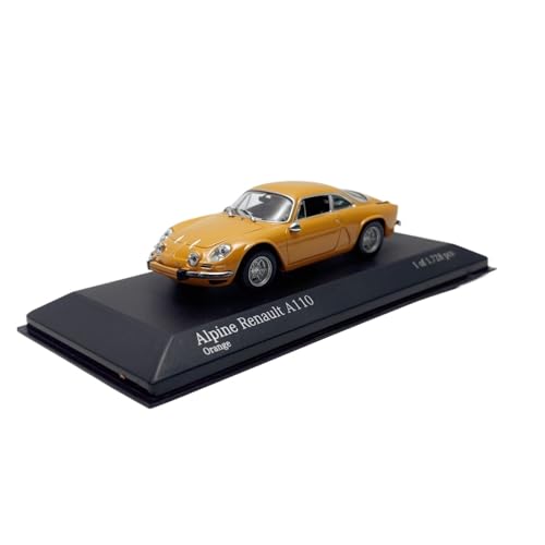 Mini Auto Spielzeug 1/43 Für Renault Alpine A110 Orange Legierung Automodell Minimodell Druckguss Sammlerstück Wohnkultur von CYQOCD