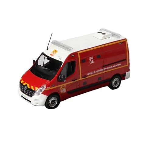 Mini Auto Spielzeug 1/43 Für Renault Master 2014 Simulation Legierung Modell Rot Metall Feuer Rettungs Fahrzeug Sammeln Wohnkultur Mini Auto Spielzeug 1/43 Für Renault Master 2014 Simulation Legierung Modell Rot Metall Feuer Rettungs Fahrzeug Sammeln Wohnkultur von CYQOCD