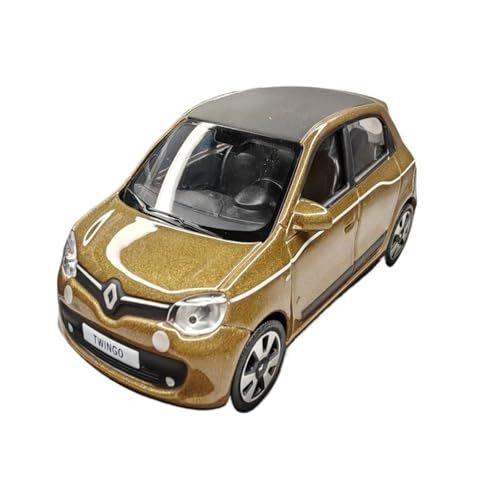 Mini Auto Spielzeug 1/43 Für Renault Norev Twingo Legierung Automodell Braun Collector's Edition Klassische Fahrzeugdekoration Wohnkultur von CYQOCD